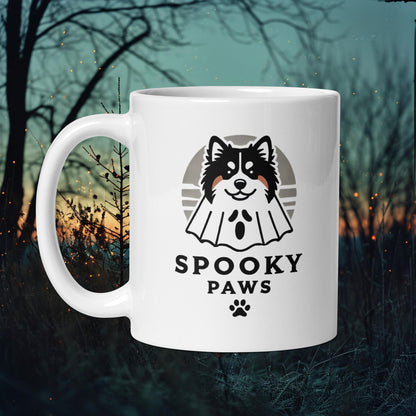 Spooky Paws Mug – Finnish Lapphund in Halloween Costume Design